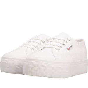 Platform Superga Sneakers - barely used (worn once)